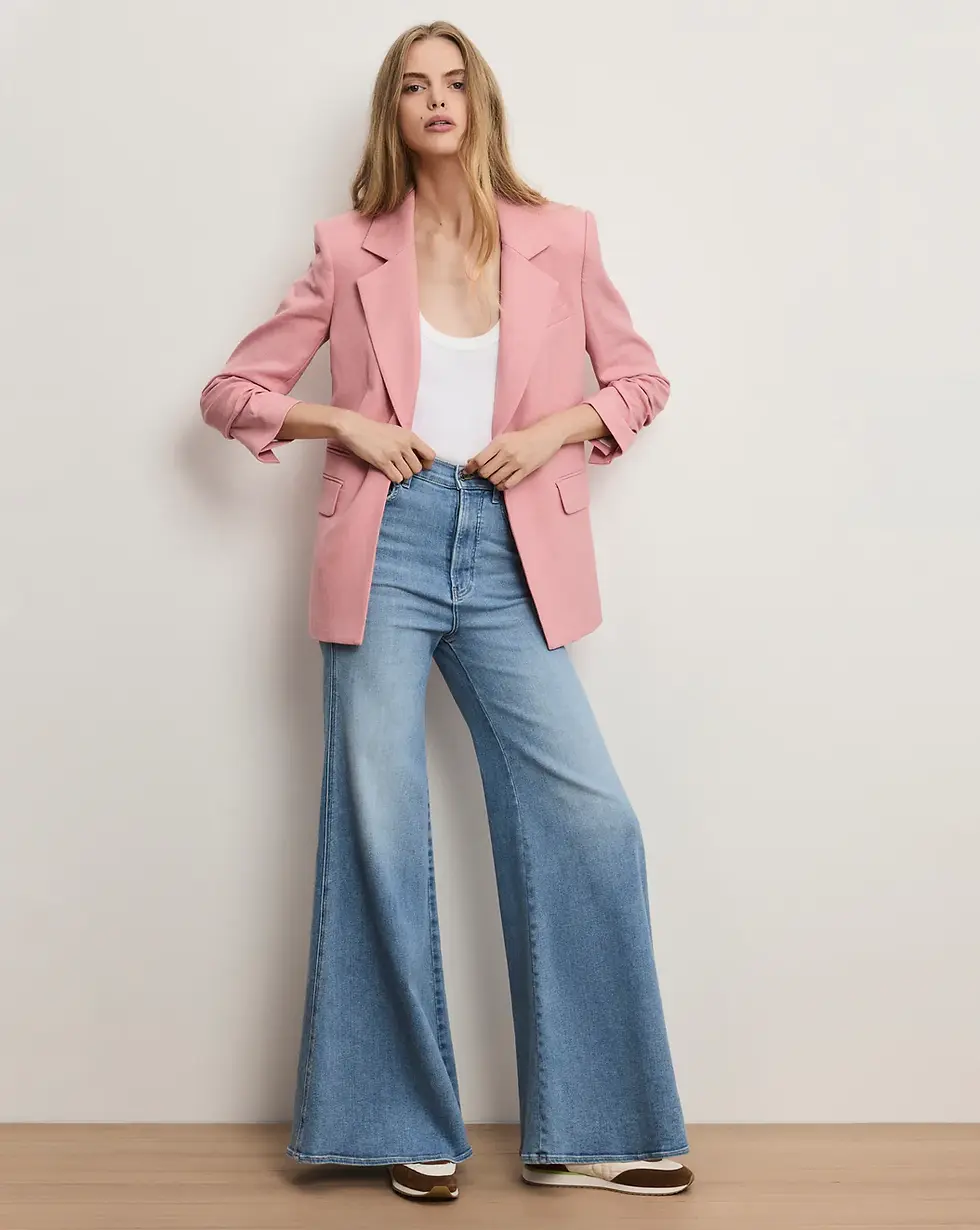 תמונה ממוזערת: VERONICA BEARD - Battista Dickey Jacket in Petal