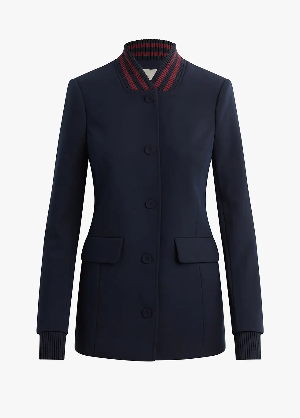 תמונה ממוזערת: FAVORITE DAUGHTER - THE VARSITY BLAZER in Navy Vino