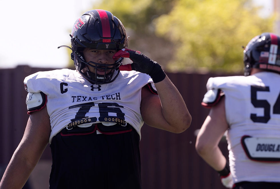 Texas Tech offensive line