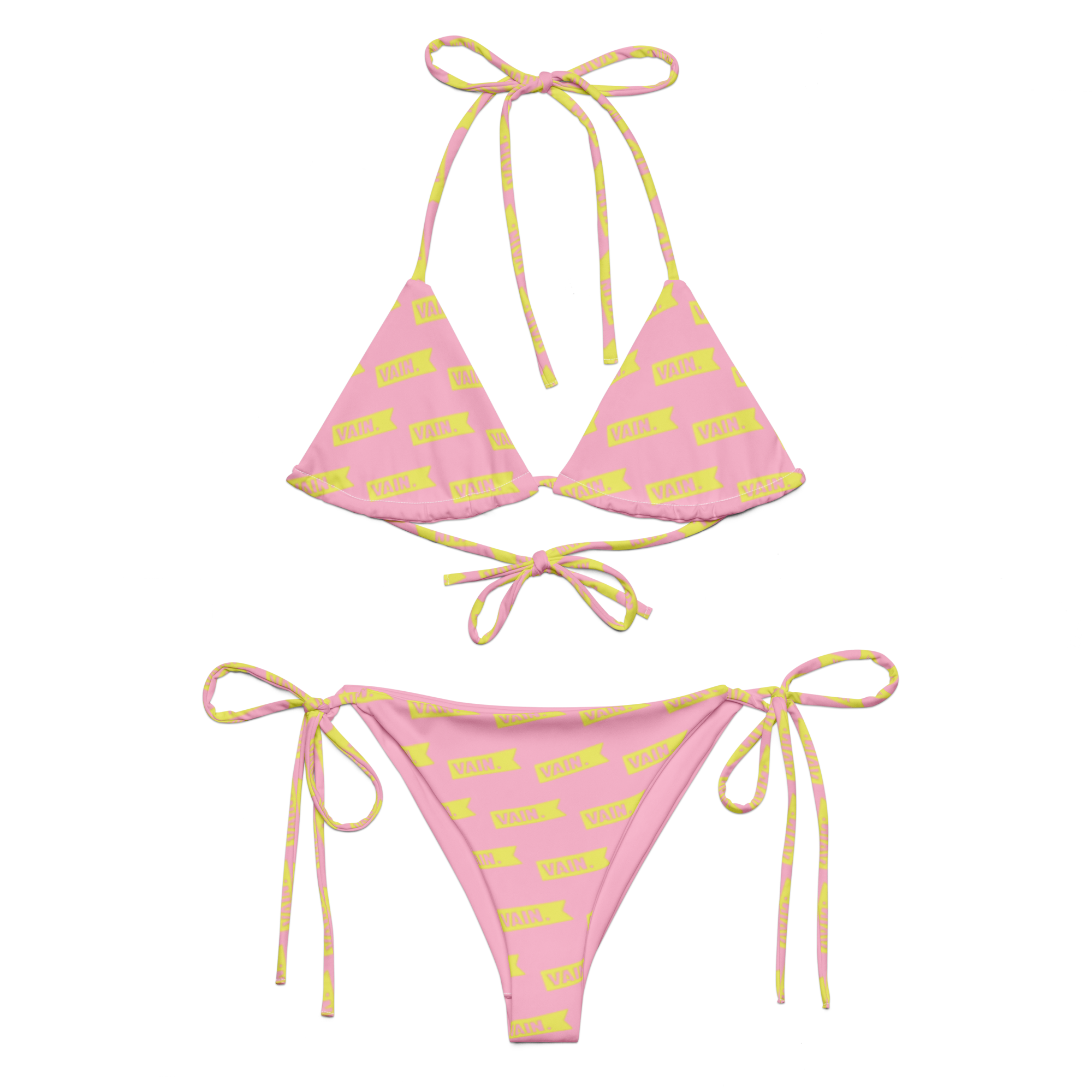 Little Vain Cotton Candy String Bikini