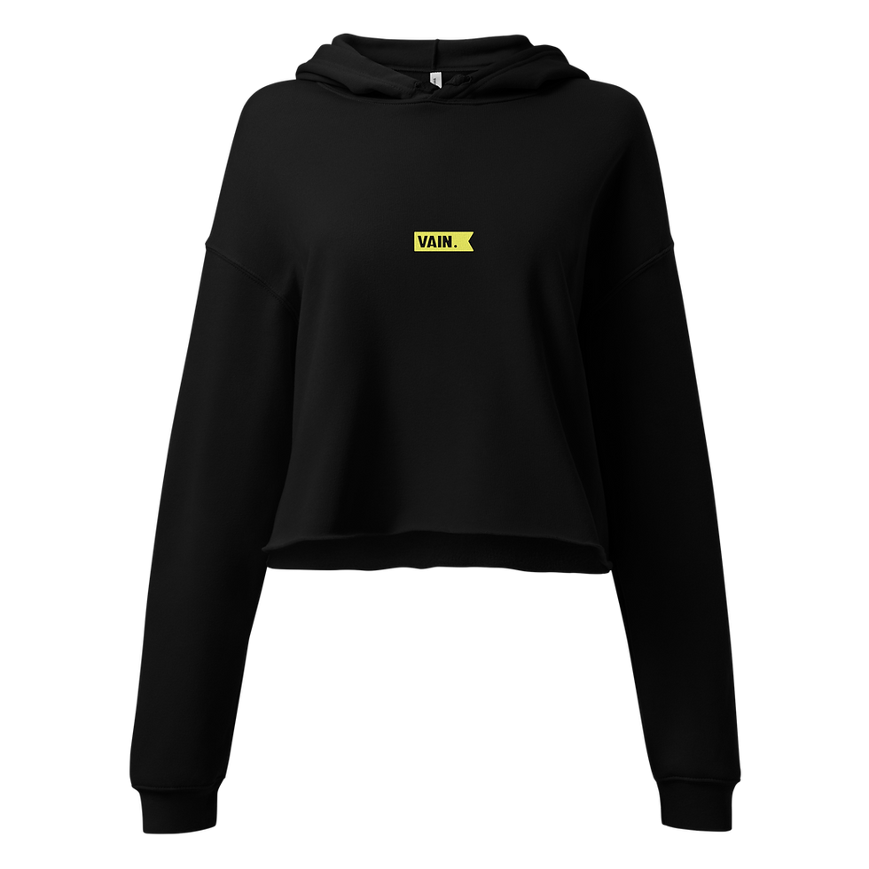 Thumbnail: Little Vain Crop Studio Hoodie