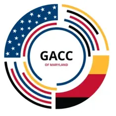 GACC of Maryland logo with American and German flags in a circle.
