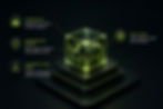 AI automation platform features with rhino in glowing cube.