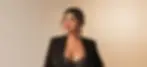 Woman in a black blazer