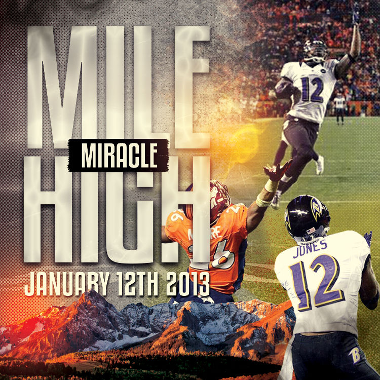 Mile High Miracle poster from January 12th 2013.