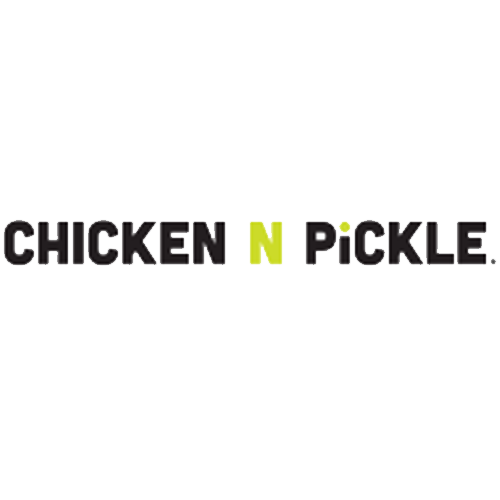 Chicken N Pickle logo, official sponsor of MCDA Brands cheer and dance competitions