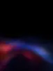 Abstract red and blue waves on black background