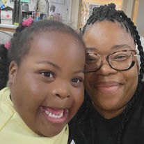 Rockin' Family Fund Director, Navara Cannon, and her daughter, Zoey.