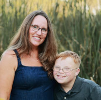 Peer to Peer Fundraising Director, Jen Jacob, and her son, Owen.