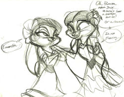 Bunnita and Esmerelda