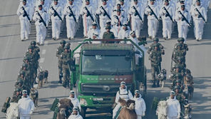European Union Contingent in 77th Republic Day Parade at Kartavya Path