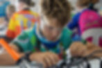 Photo: Arthur Chung | Scout learning to Solder On at the Your Discovery activity.