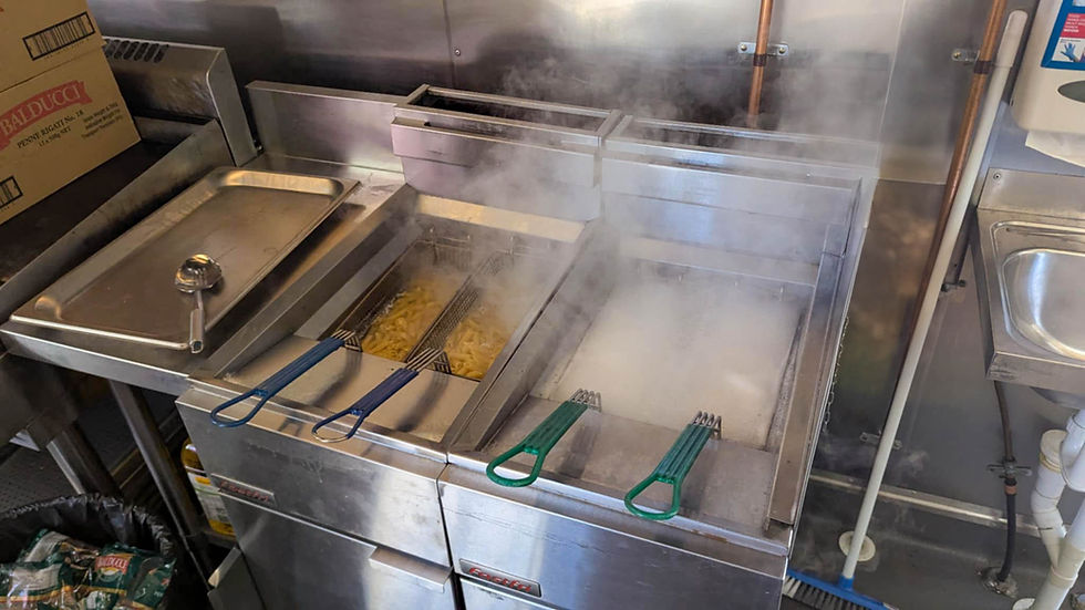 Photo Supplied from the Catering Team | It's okay, the Owner's Manual doesn't specifically say that you can't cook pasta in the fryer.