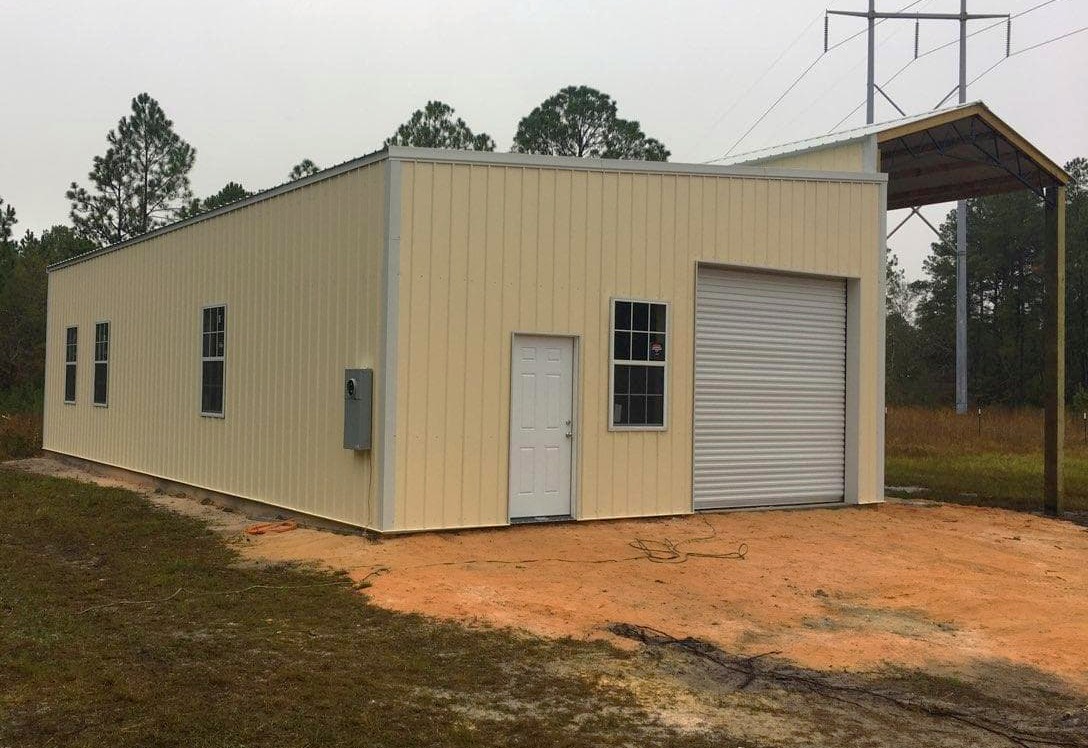 Photos Pole Barn Kits Florida Metal Trusses Backwood Buildings