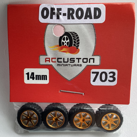 Miniatura: Rodas AC Custom -  OFF-ROAD - 14 mm - Parte 1