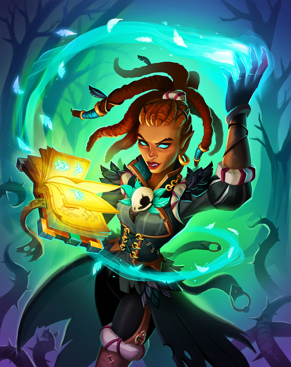Morgan Le Fay Illustration
