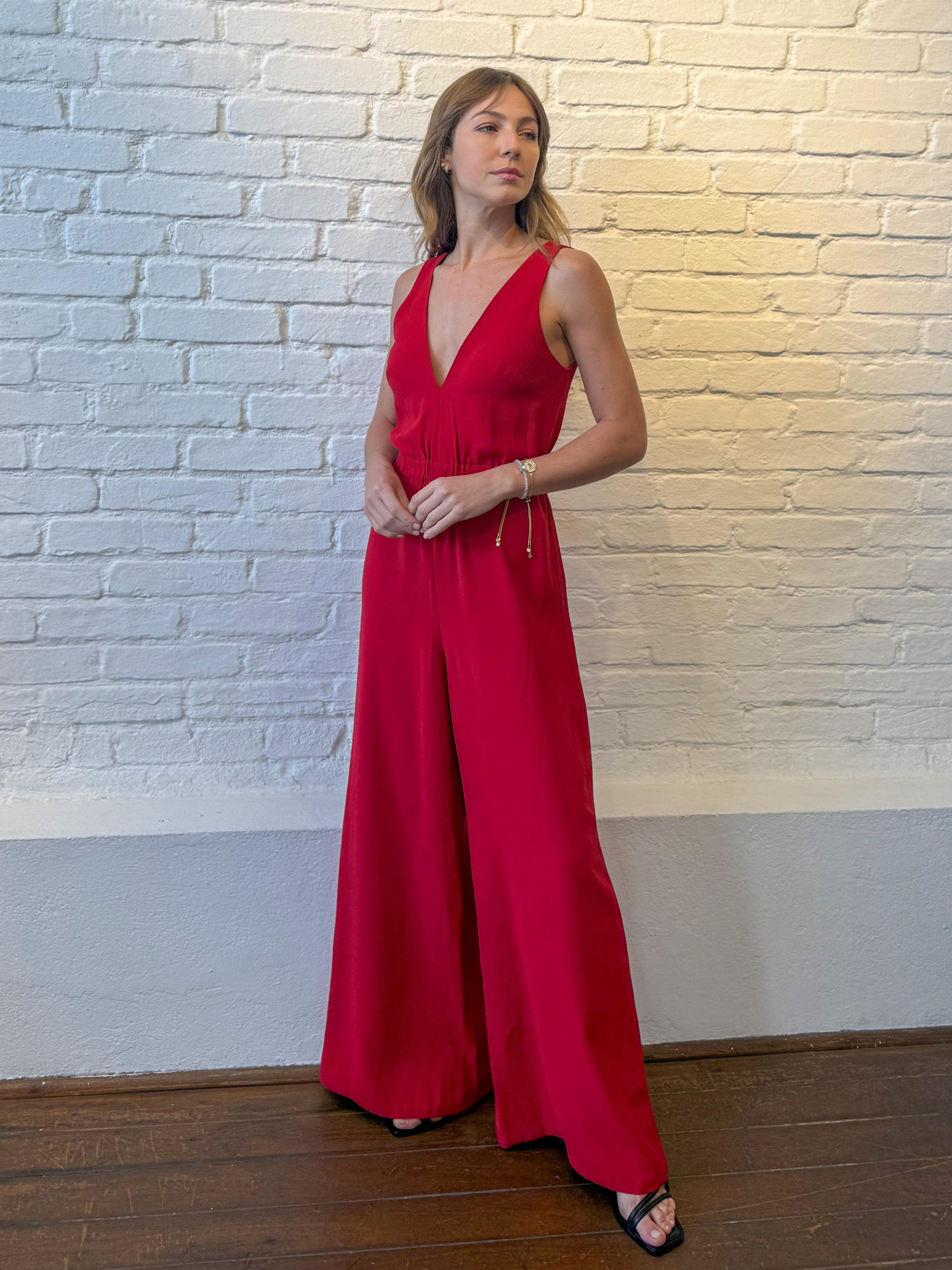 Macacão Laura Vermelho