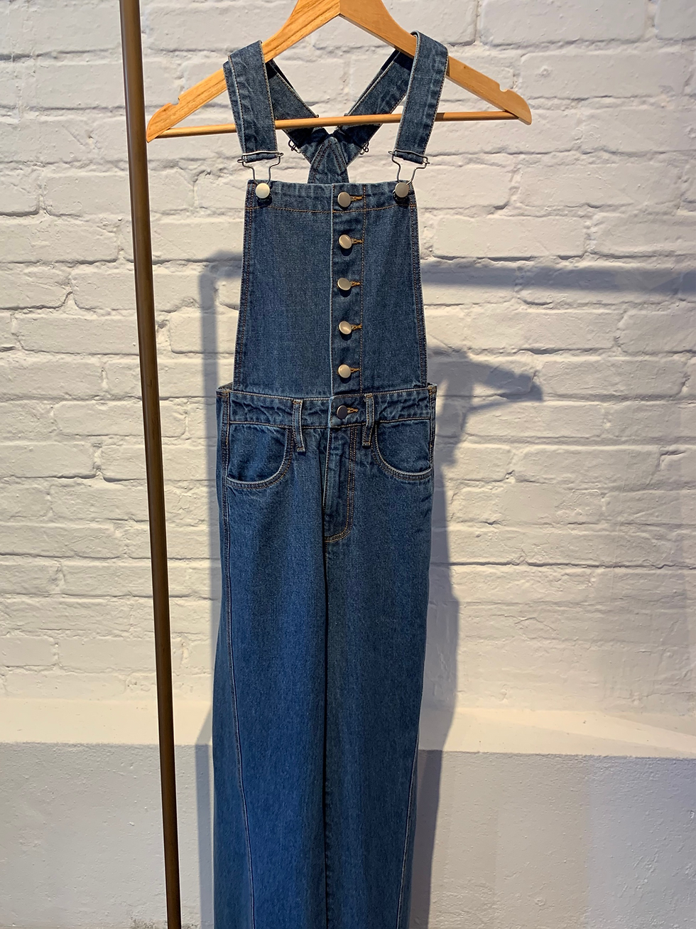 Miniatura: Jardineira Jeans