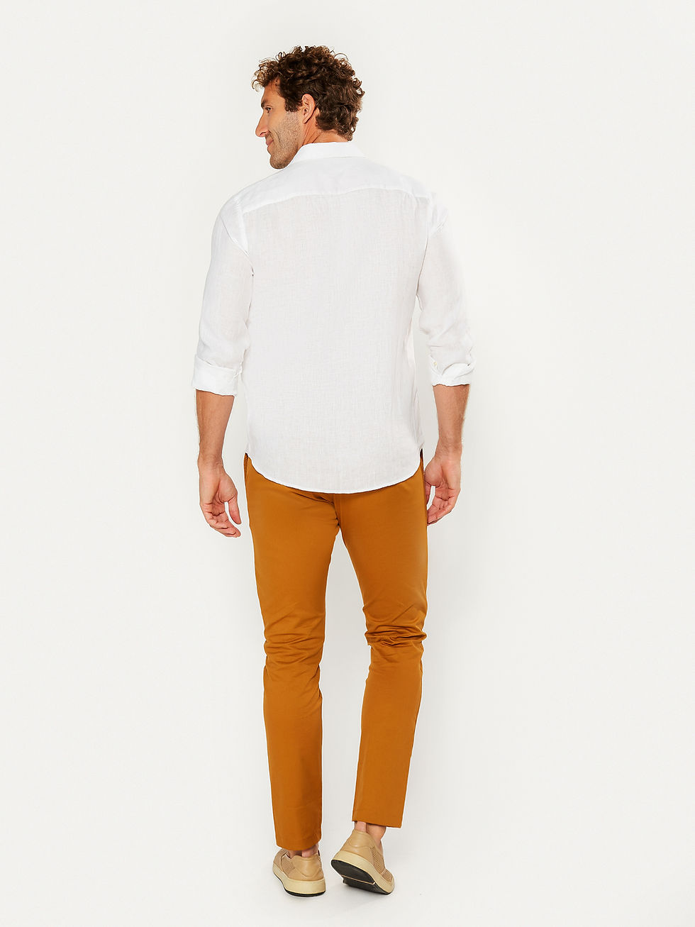 Miniatura: Camisa De Linho Branca ML