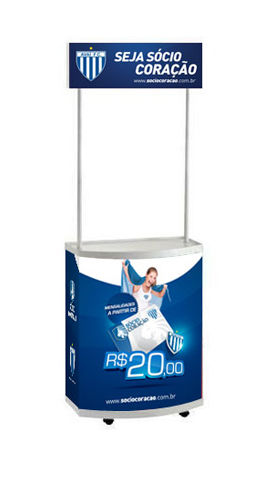 Miniatura: balcão fácil de montar, balcão desmontável, balcão portátil, medidas de balcão,