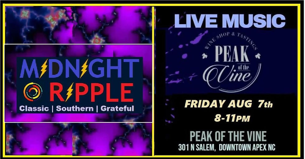 Friday Night Music with Midnight Ripple