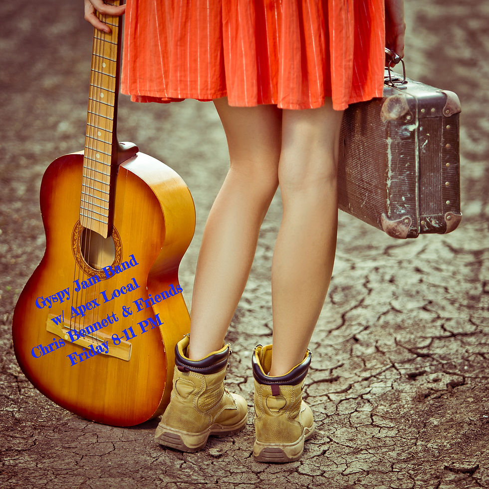 Friday Night Live Music w/ Apex own Chris Bennett & Friends | American Gypsy Jam