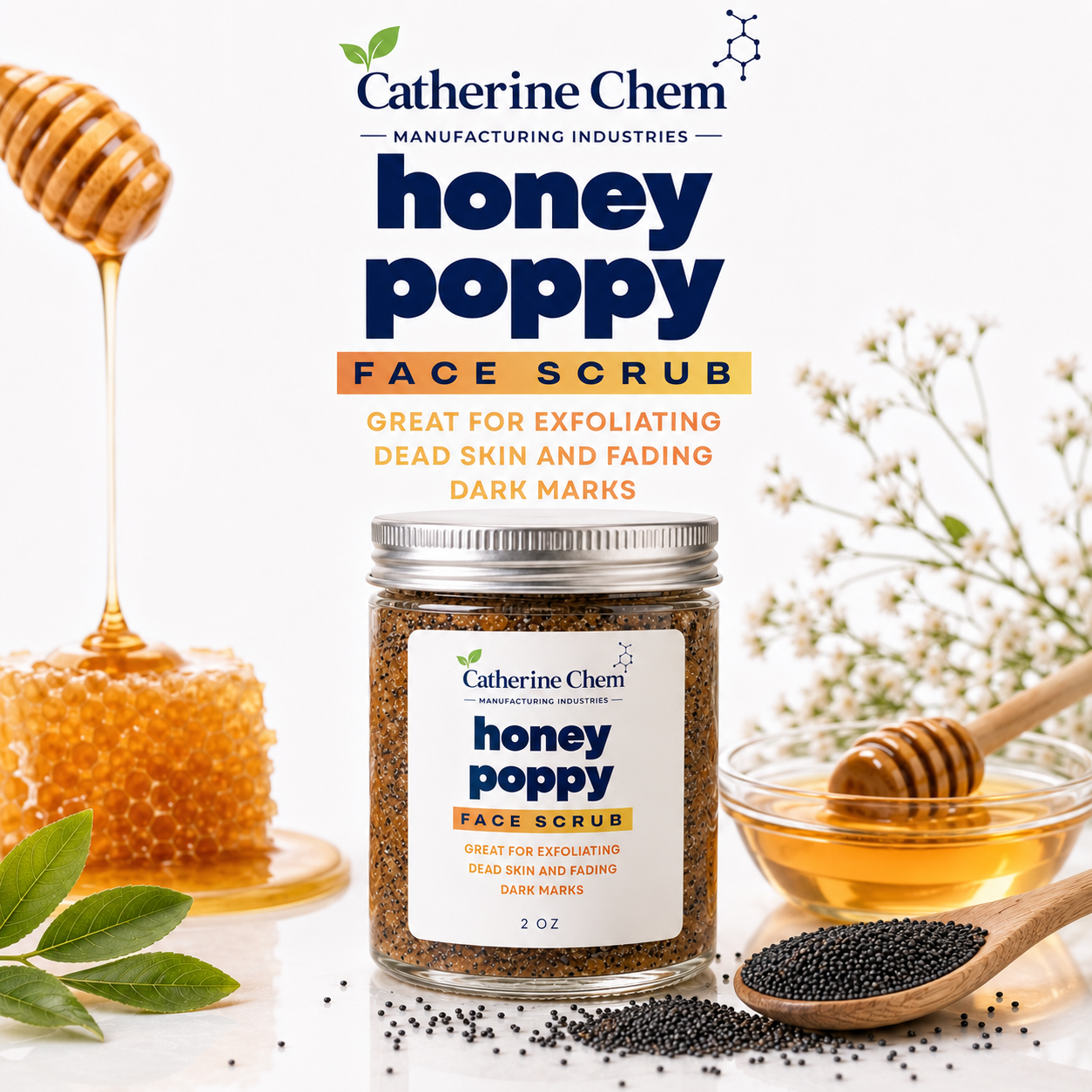 Honey Poppy Face Scrub