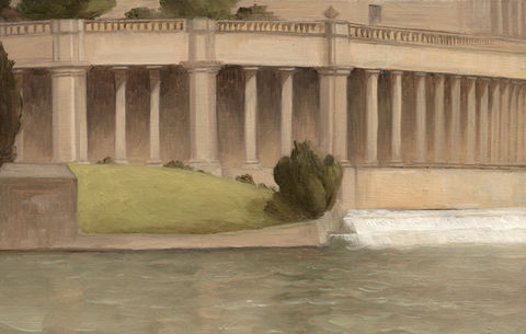 Grand Parade, Bath, Painting, Oliver Hurst
