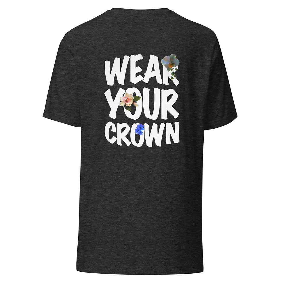 Thumbnail: Wear Your Crown - Radiant Rainbow Tee 2