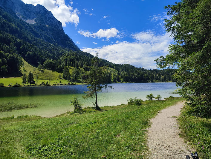 wandern berge radfahren