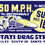 Thumbnail:  Cotati Drag Strip Featuring "The Untouchable" Jet Dragster 1962 Vintage poster image
