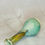 Thumbnail: Reactive Rainbow & Green Tall Mini Vase