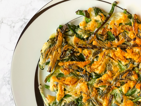 Vegan ë¶€ì¶”ì „ (Buchujeon - Korean Chive Pancakes)