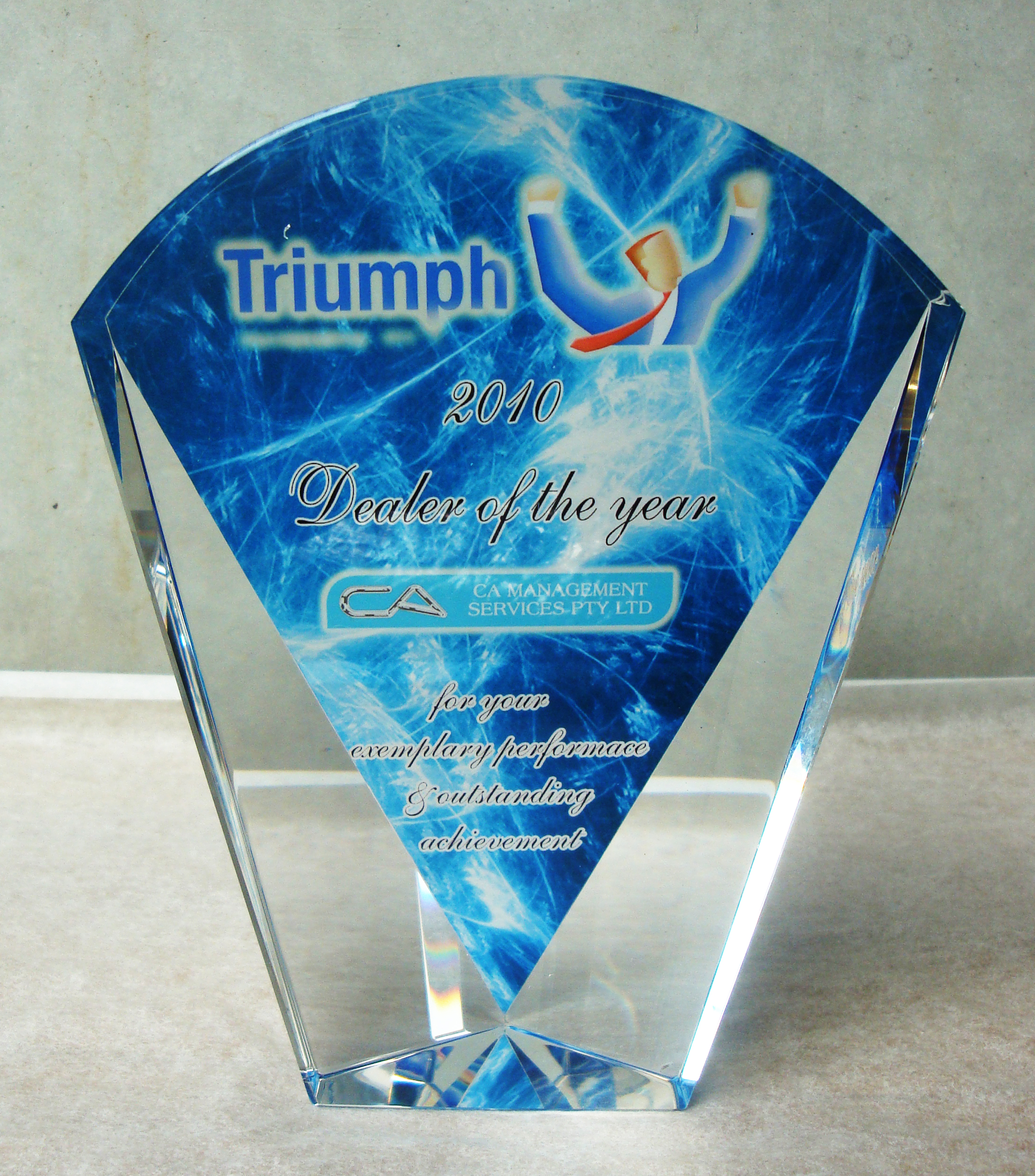 trophy printing award
