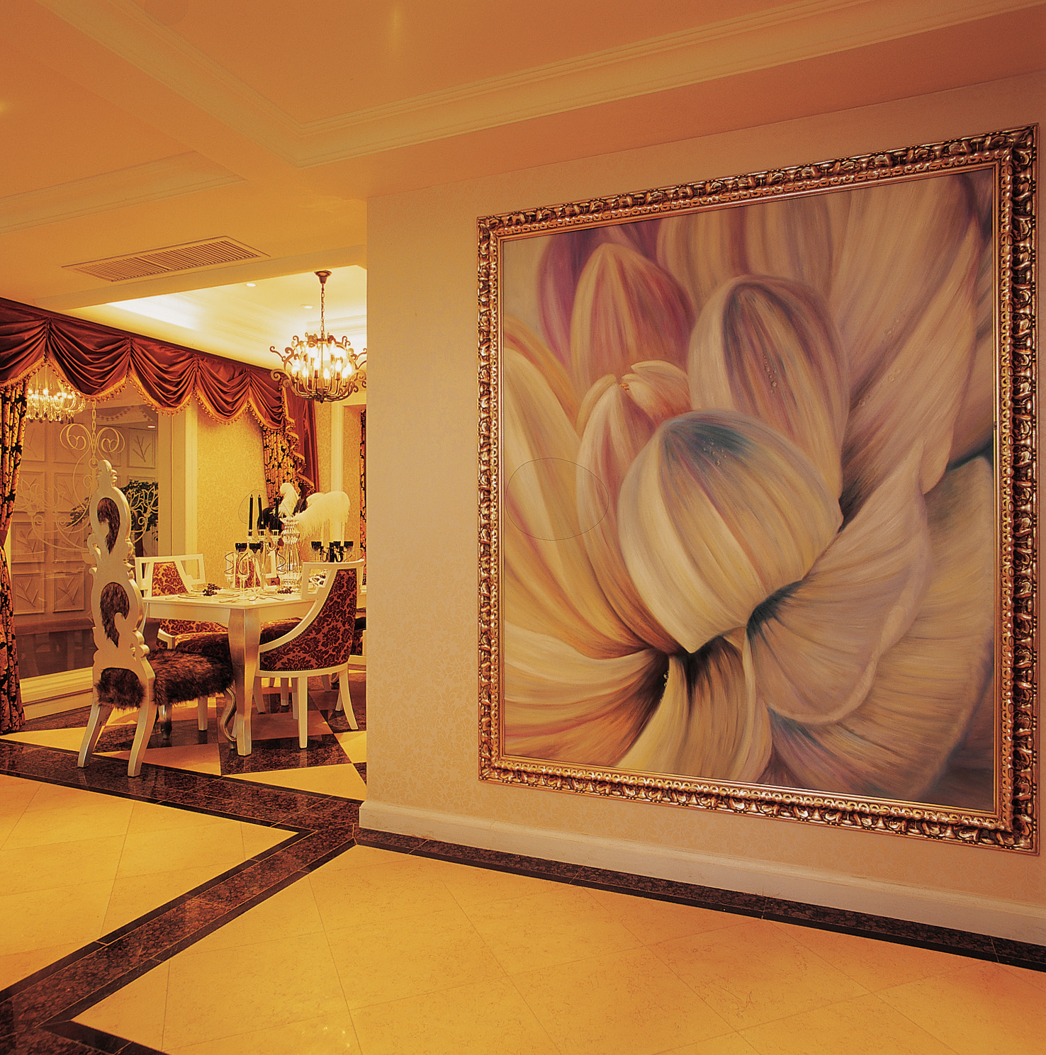 large framed wall picture printing
