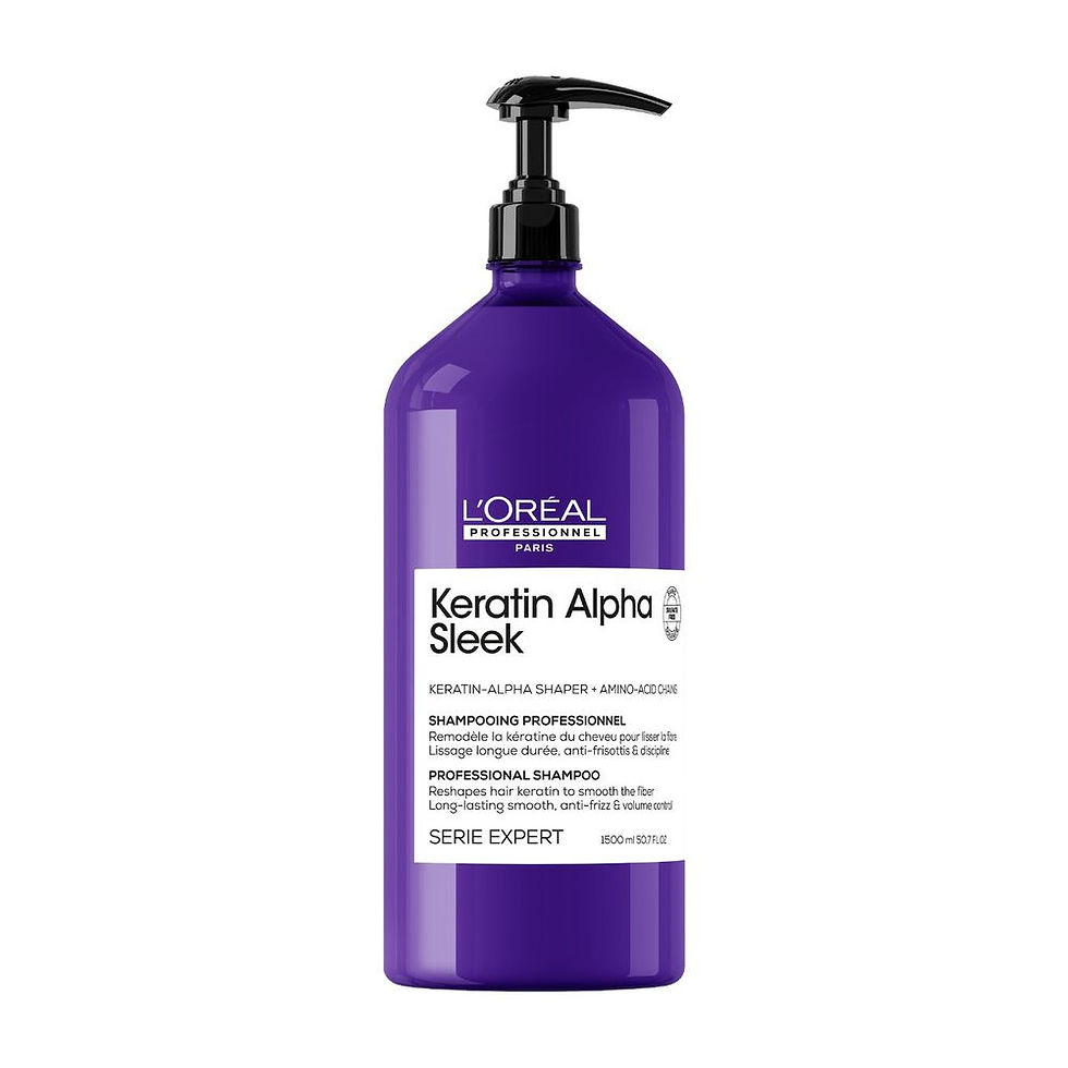 L’Oréal Professionnel Keratin Alpha Sleek Shampoo Sem Sulfatos 1000ml