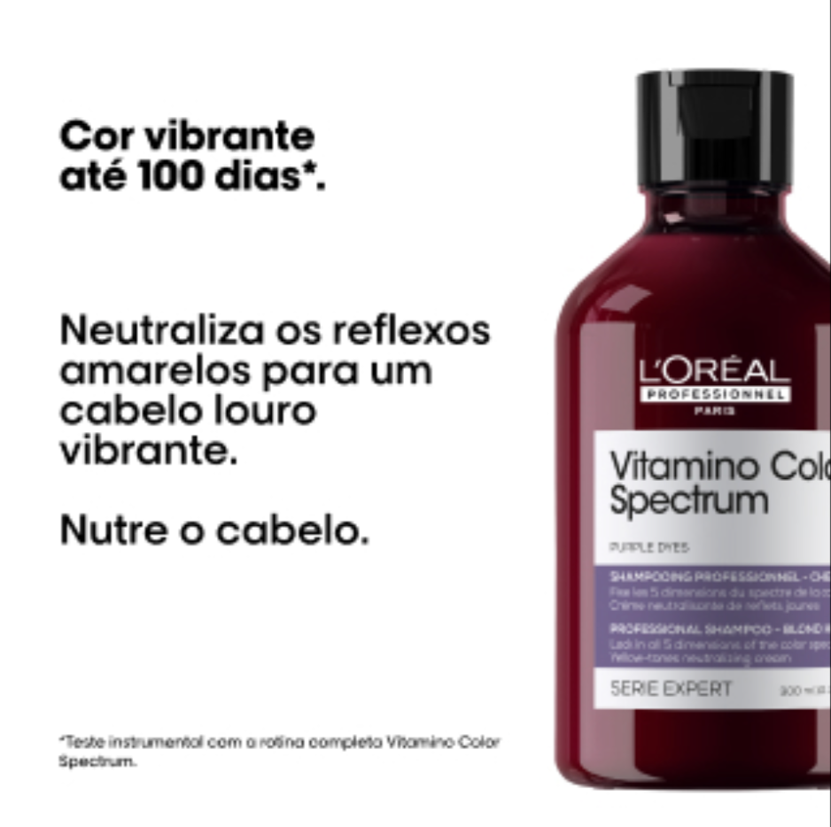 Vitamino Color Spectrum Champô Violeta 300Ml