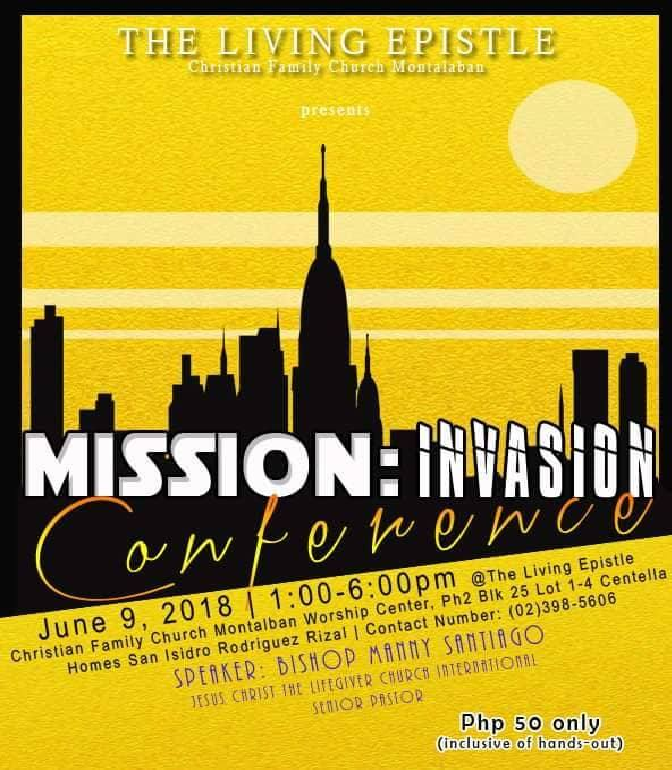 MISSION: Invasion Conference