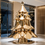 Thumbnail: Metal Christmas tree Gold plating process Window display props