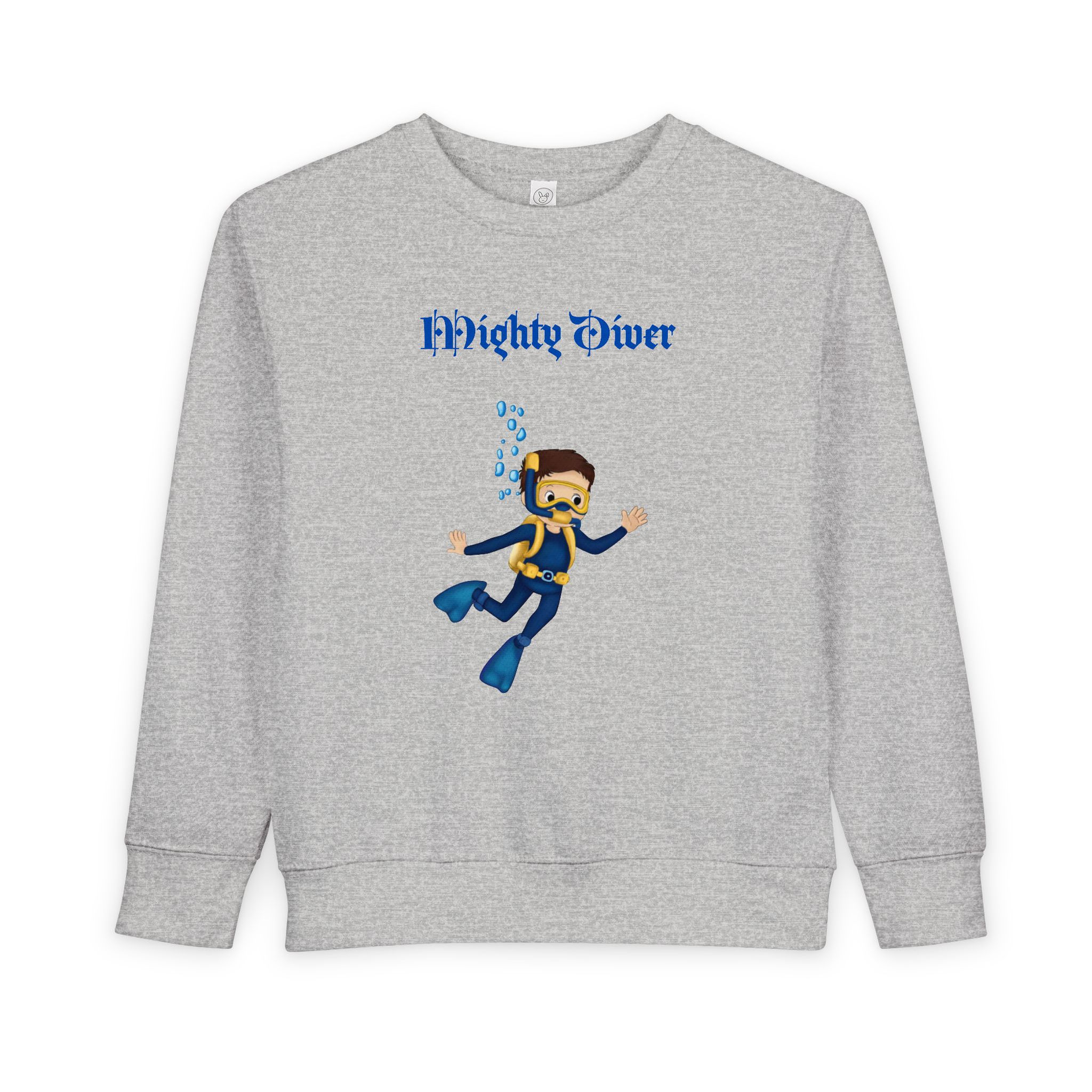 Cozy Up your Toddler in the Mighty Diver Kids Sweatshirt