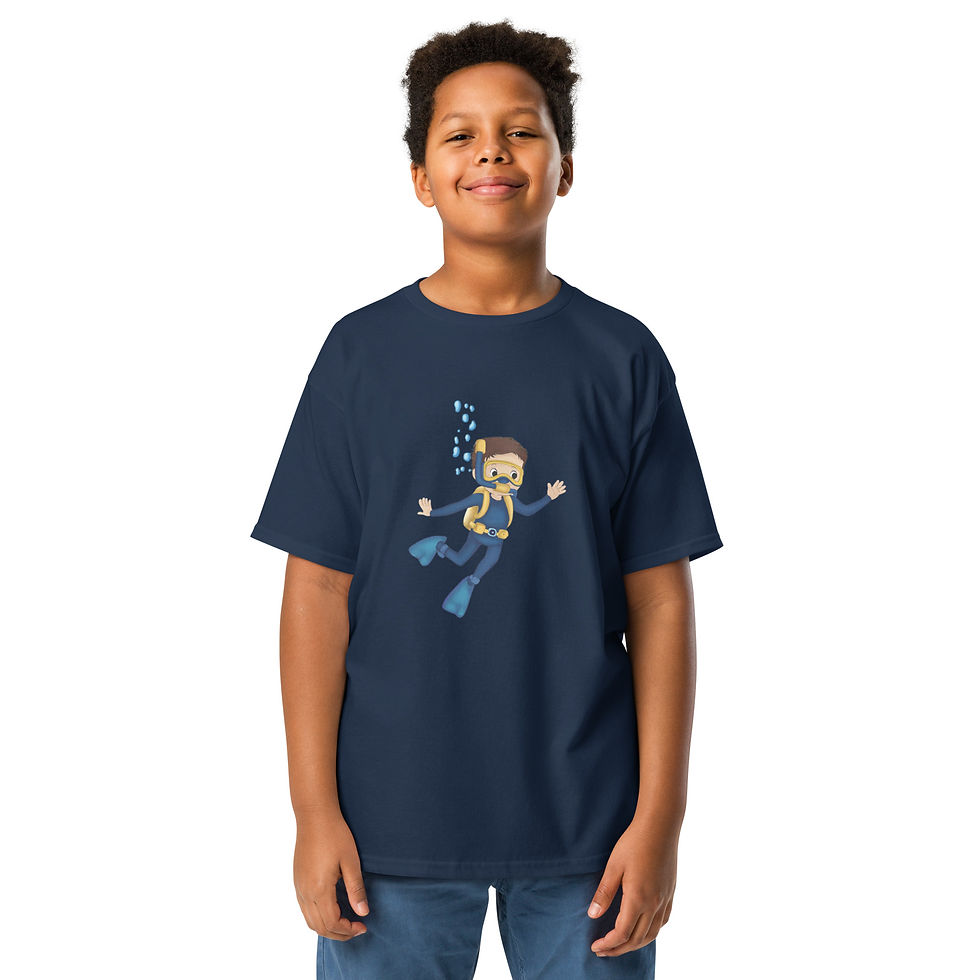 Thumbnail: Youth classic tee - Mighty Diver