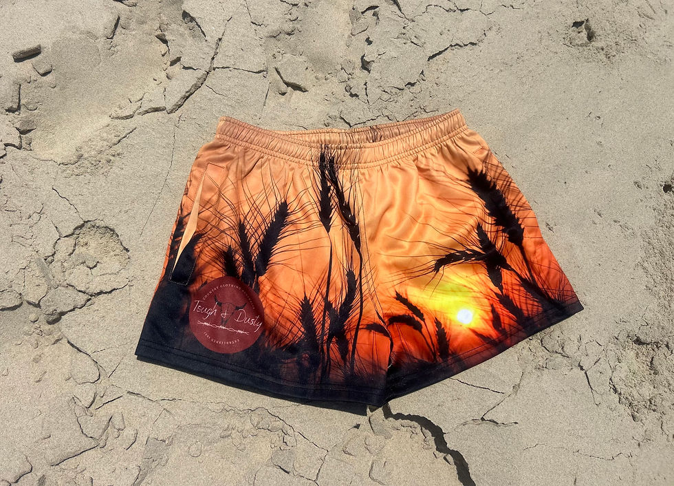 Thumbnail: Sunset Footy Shorts