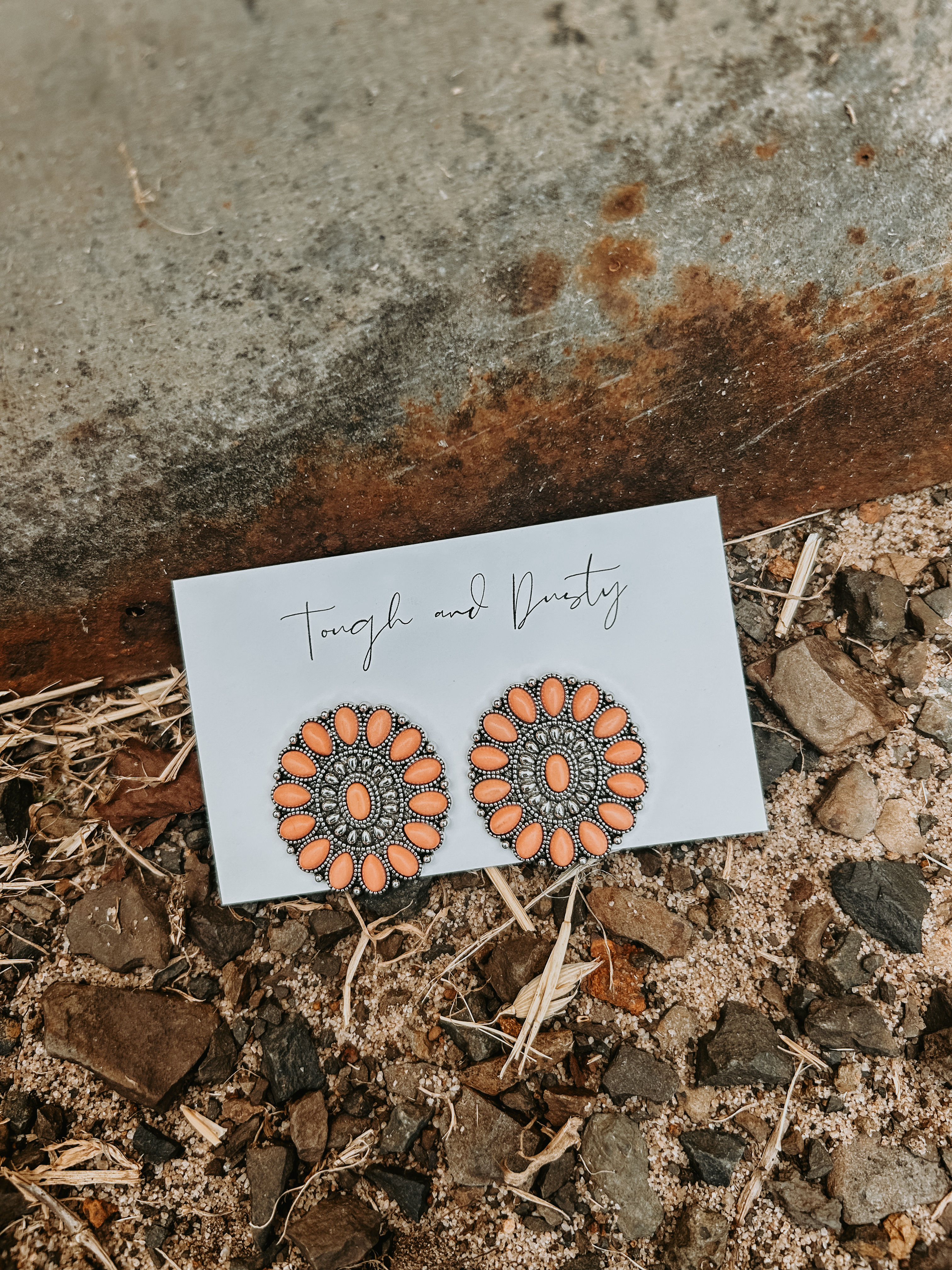 Boho Pink Drop Earrings