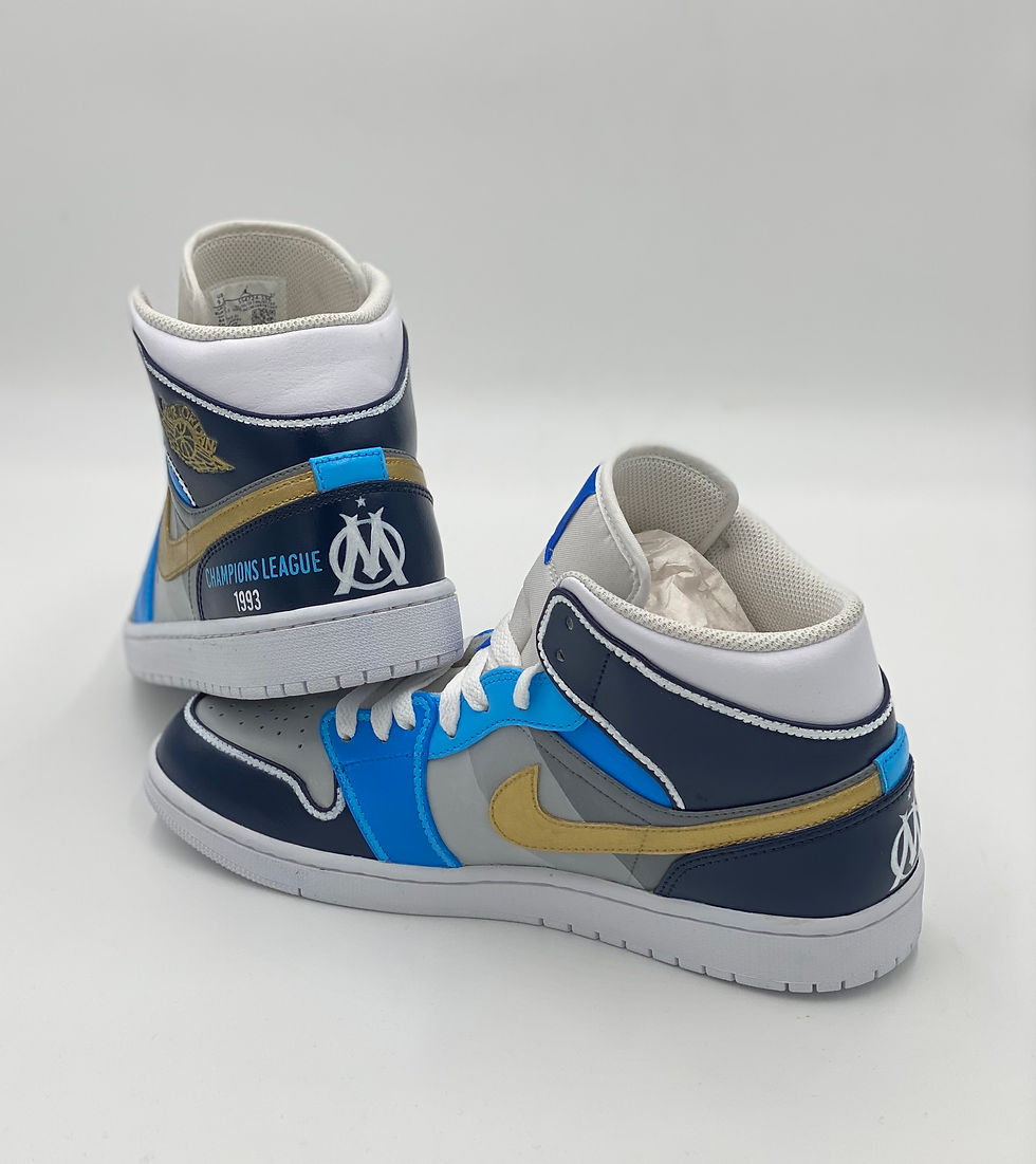 Miniature : JORDAN 1 TRIPLE WHITE OM