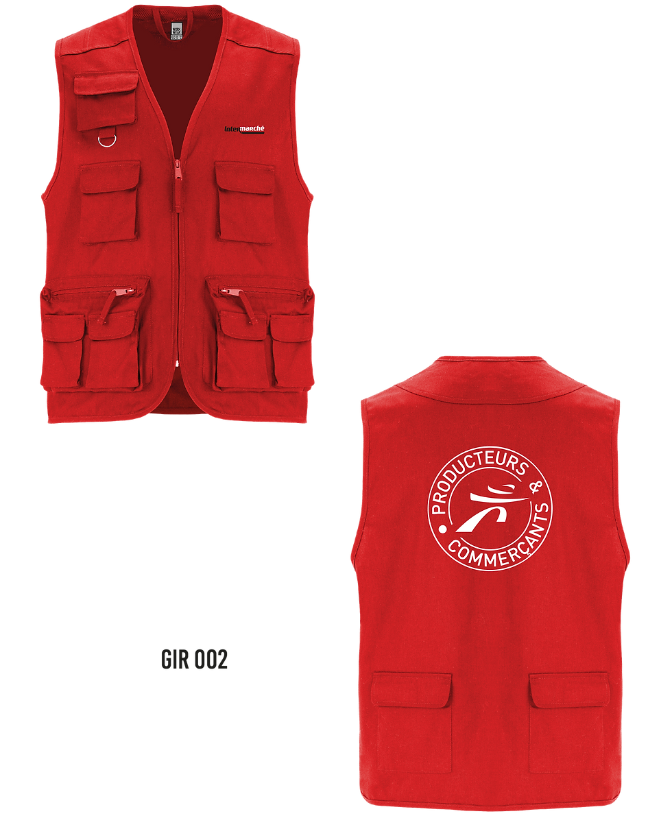 Miniature : GILET MULTI POCHES - GIR 001