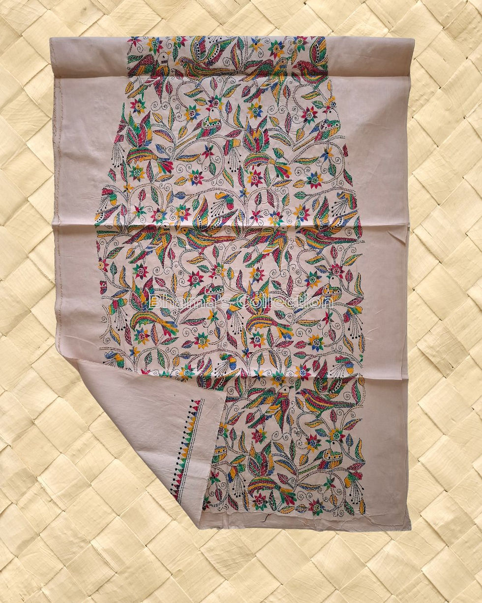 Thumbnail: KANTHA COTTON KURTA MATERIAL