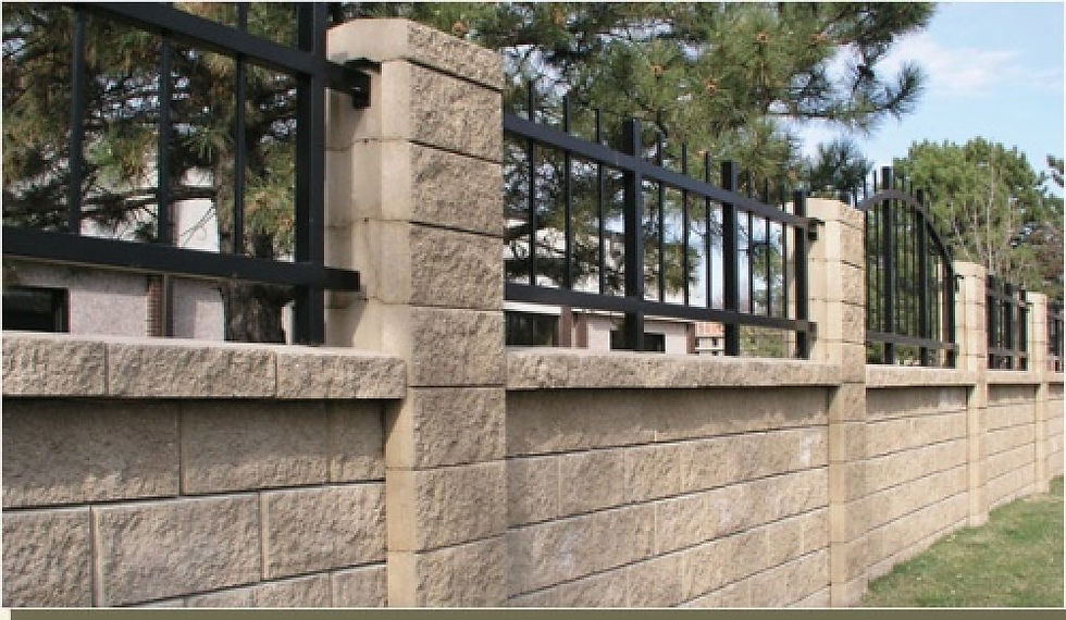 Block Style Cast Stone