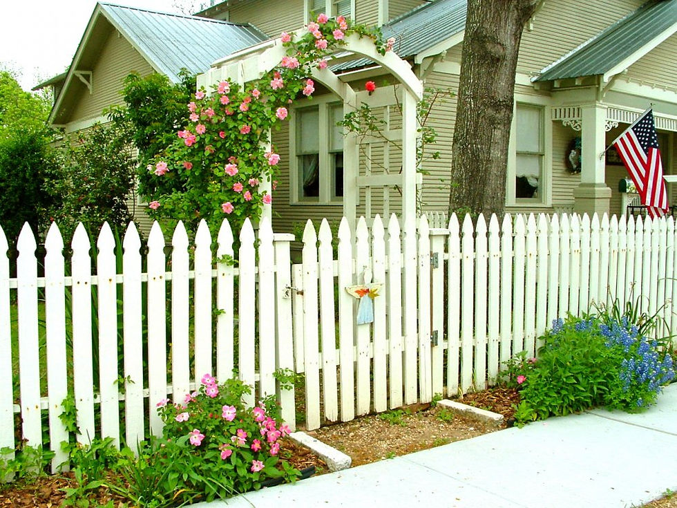 Spear Top Picket Fence