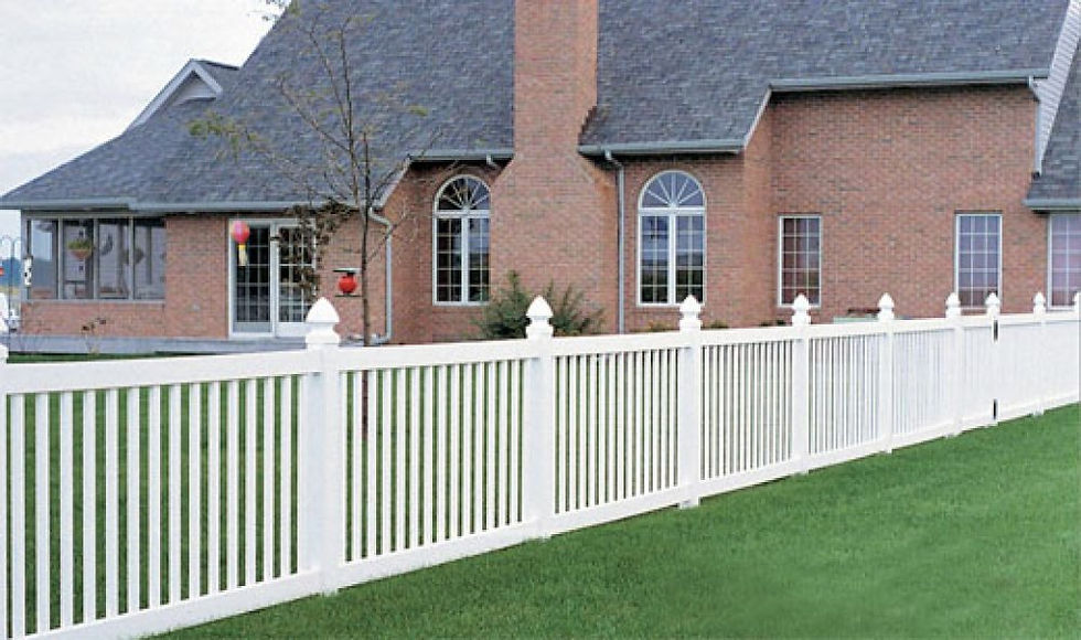 Picket Panel Modified Picket Fence