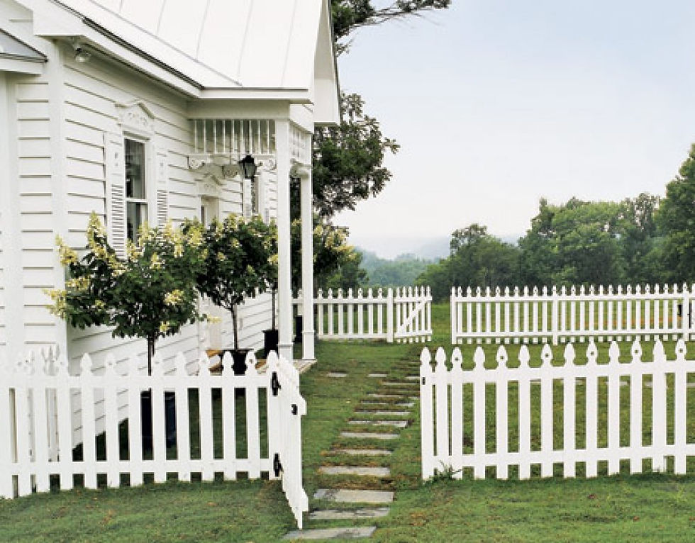 Spear Top Picket Fence